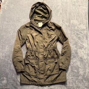 Abercrombie & Fitch Womens Small Vintage Y2K Green Lightweight Jacket